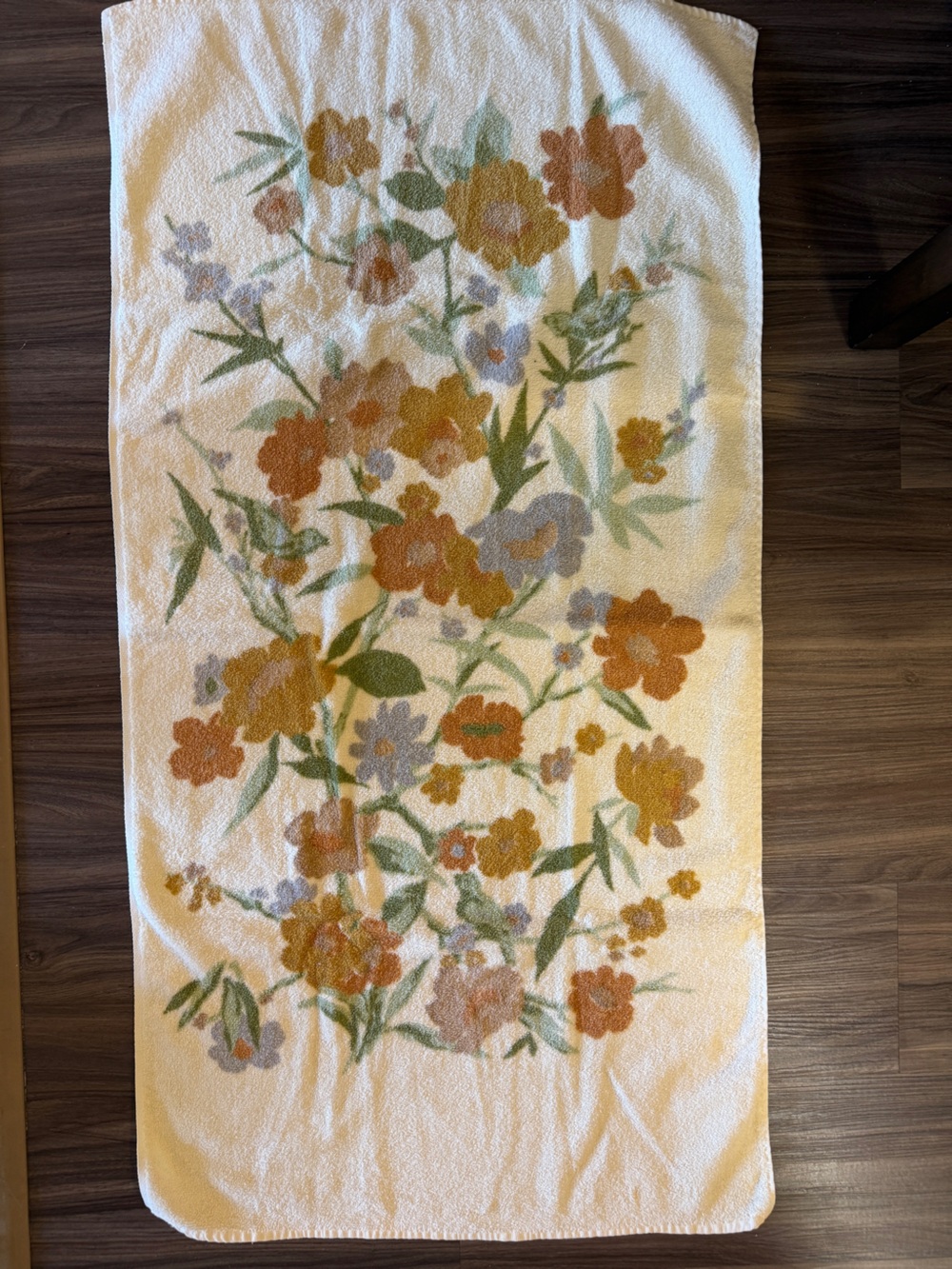 Vintage bath towel